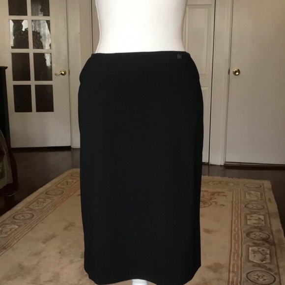 Ted Baker London black pencil skirt size 6 - Picture 2 of 8